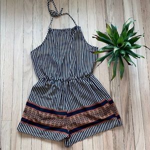 Boutique striped romper